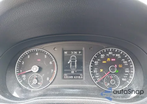 2012 Volkswagen Passat 2.5L Se from USA, damaged, VIN 1VWBP7A39CC030703